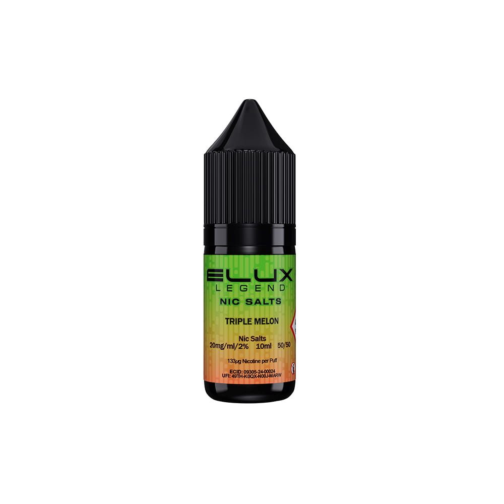 Elux Nic Salt (Legend Salts) E-Liquids - Triple Melon - 10mg
